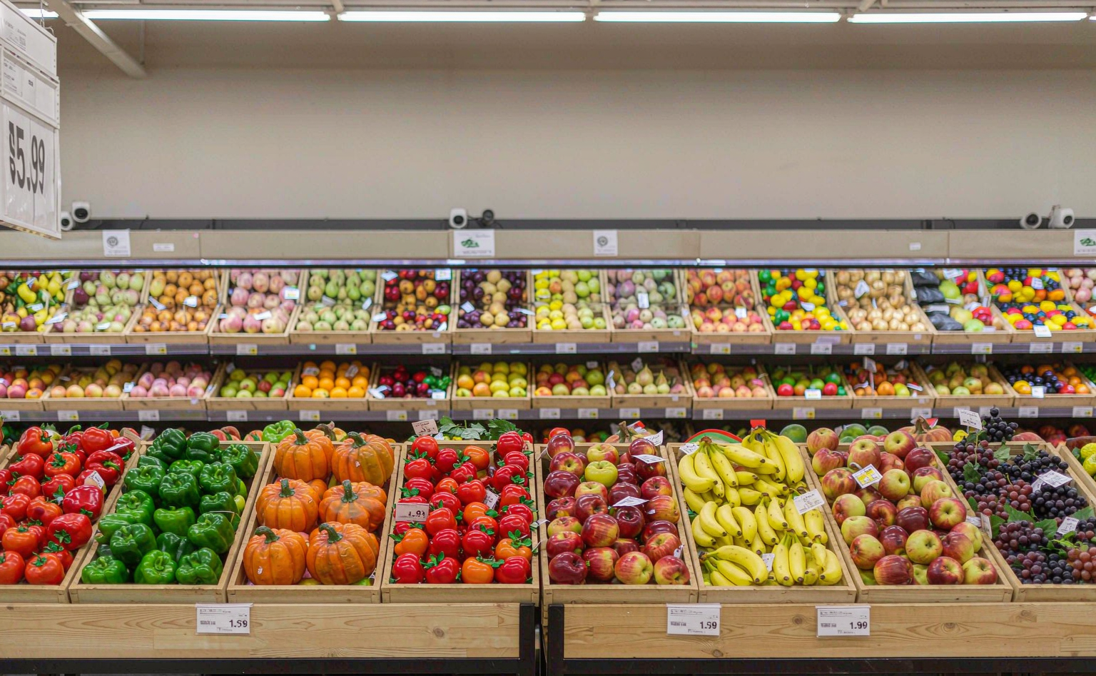 Supermarket displays